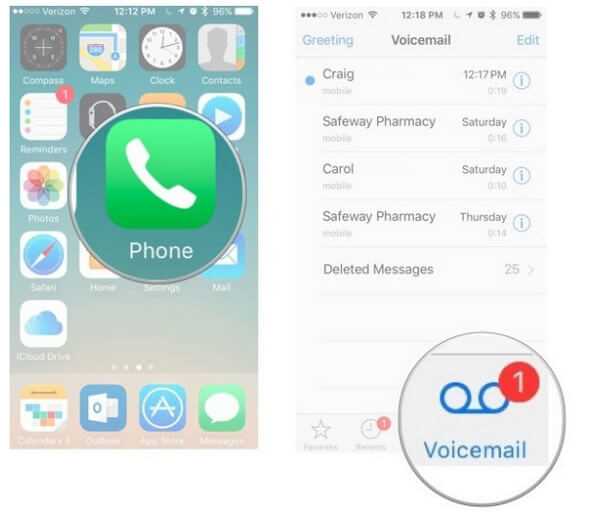 Can I send a call directly to voicemail on iPhone?
