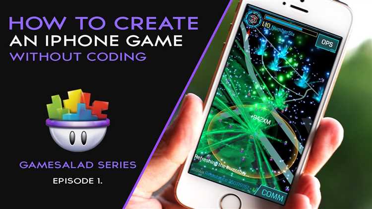 Can I use my phone to create a game?