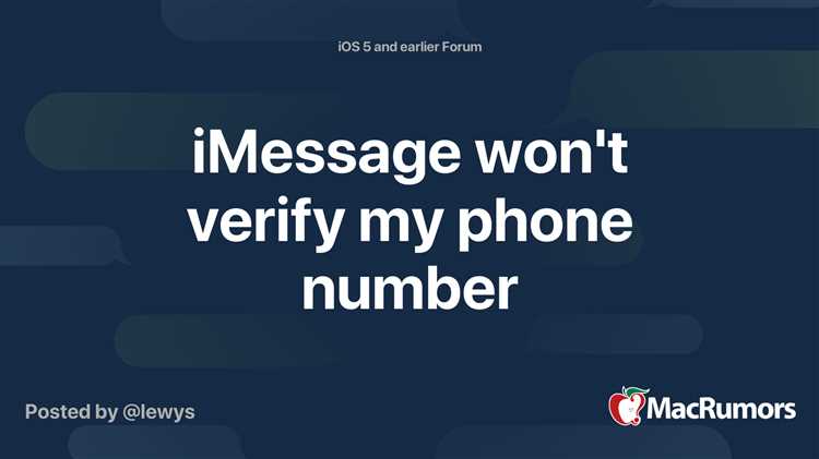 Can I use virtual number on iMessage?