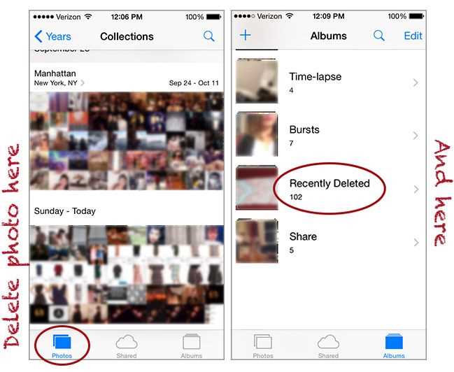 Can you delete multiple Albums at once on iPhone?