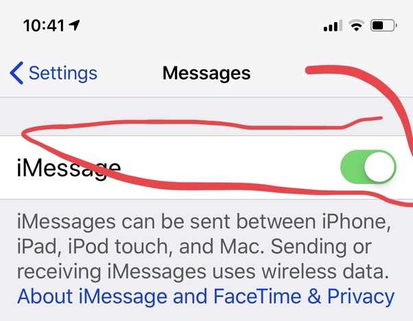 Can you turn off iMessage remotely?