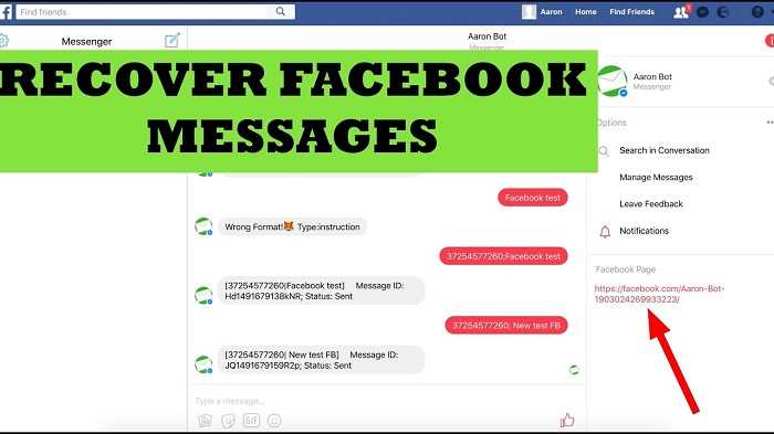 How can I recover permanently deleted Messenger messages?