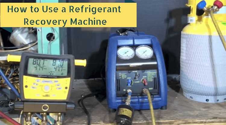 How can I restore refrigerant without a machine?