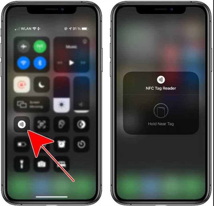 How do I turn on NFC on iPhone?