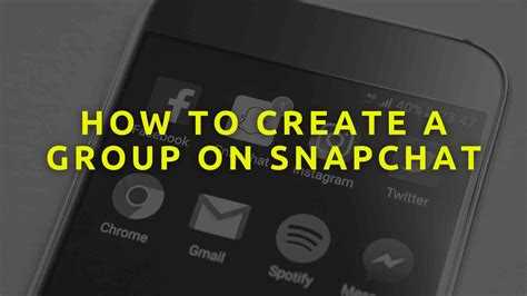 How do you find groups on Snapchat?