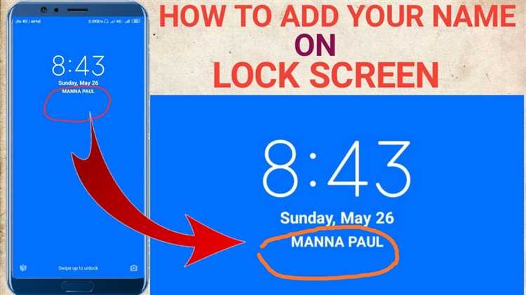Make Your Lock Screen Unique