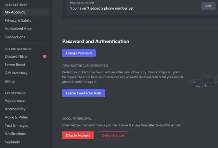 How long does it take for Discord to fully delete account?
