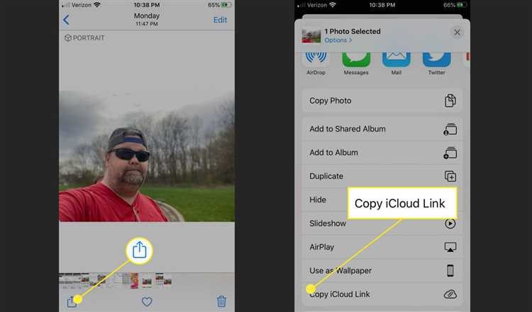 Is it safe to share iCloud link?