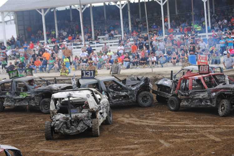 What is the goal of a demolition derby?
