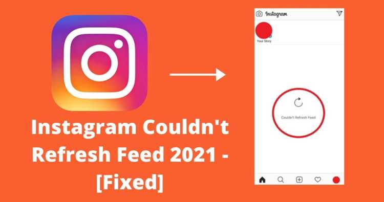 Why can’t I refresh my feed on Instagram and Facebook?