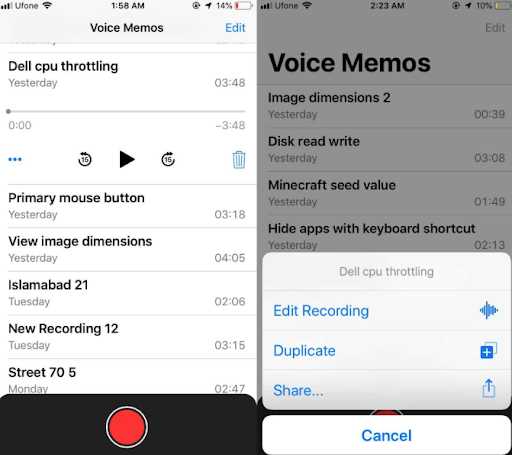 Why did my voice note disappear iPhone?