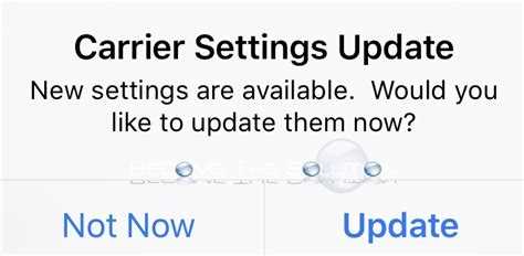 Possible Issues Causing Frequent Carrier Settings Update Notifications