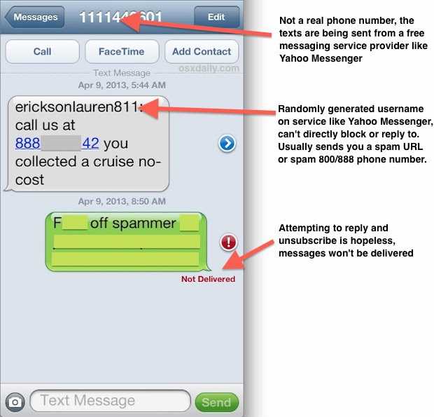 Will iMessage send as text message if blocked?